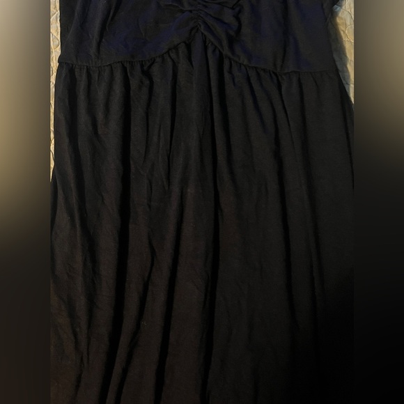 Soesdemo Boho Sleeveless V Neck Spaghetti Strap A Line Sundress w/ Pockets - Picture 16 of 16